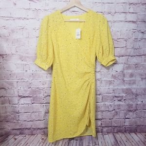 Yellow Lush mini dress